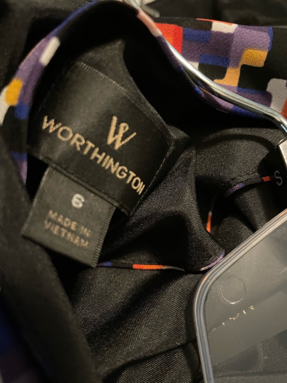 Worthington Black Sheath Dress with Crisscross Back - Picture 5 of 6